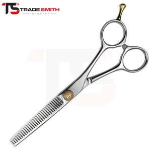 Ciseaux de coiffure élégants pour barbier, ciseaux à effiler tendance pour professionnels de salon, contrôle de la texture et coiffage lisse en salon - Product Image 3