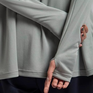 Ensemble de sport modeste grande taille de qualité supérieure pour femme avec fermeture éclair et poches, tenue de sport musulmane à séchage rapide et protection UPF30 - Product Image 3