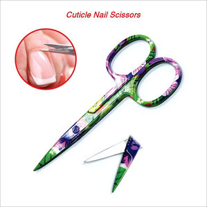 Tijeras para Uñas Doradas Extremadamente Afiladas, Tijeras de Belleza con Logotipo Personalizado, Tijeras para Manicura y Pedicura - Product Image 1