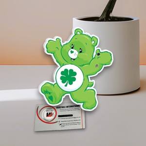 แผ่นอะคริลิคคุณภาพสูงสีเขียวลายหมีสี่แฉกพร้อมรูปหัวใจอเนกประสงค์ เป็นมิตรกับสิ่งแวดล้อม นำกลับมาใช้ใหม่ได้ สำหรับต่อขนตา แบรนด์ส่วนตัว - Product Image 5