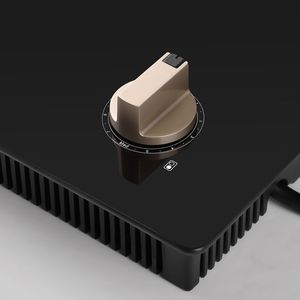 Fornello Elettrico da Banco 1800W con 2 Manopole di Controllo, Piano Cottura a Induzione, 12 Impostazioni di Temperatura, Installazione a Tavolo per Applicazioni RV - Product Image 1