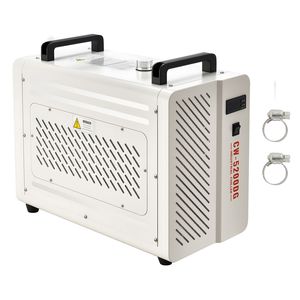 Refrigeratore d'Acqua Industriale 5460 BTU/h con Serbatoio da 1,8 Galloni e Pompa da 3,4 GPM, Sistema di Raffreddamento a Compressore 220V - Product Image 1