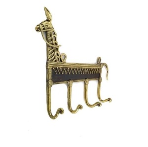 Gancho de latón de diseño asombroso, gancho para flores, soporte para toallas y paños, decoración de pared personalizada, rieles para colgar. - Product Image 2