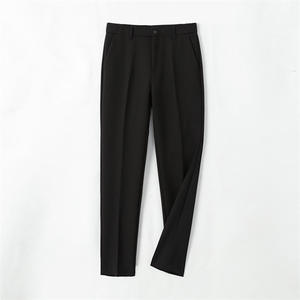 Pantalon de costume décontracté pour homme, pantalon ajusté pour le bureau et les occasions semi-formelles - Product Image 1