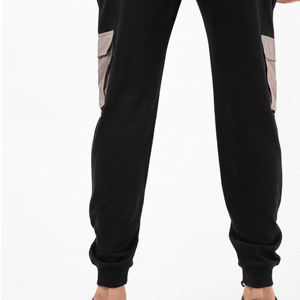 Pantalon de jogging décontracté pour homme avec logo personnalisé, coupe droite légère, taille élastique, en molleton de coton, idéal pour l'hiver, vente en gros - Product Image 2