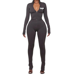 Leggings de Cintura Alta para Mujer, Color Sólido, Elásticos, Transpirables, Control de Abdomen, Estilo Sexy para Club - Product Image 5