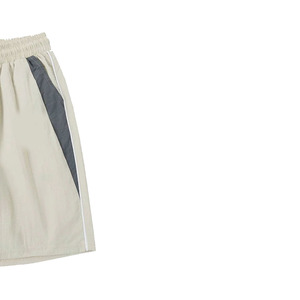 Shorts Bermuda en Coton pour Homme, Couleur Unie, Bande Latérale, Cordon de Serrage, Longueur Genou, Décontracté, Séchage Rapide, Respirant - Product Image 5
