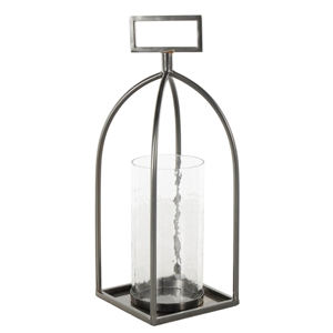 Farol Moderno de Metal y Vidrio con Acabado Negro Mate, Faroles de Metal para Velas, Decoración del Hogar para Exteriores, Hechos a Mano y Personalizables - Product Image 5