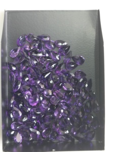 Ametyste africaine naturelle 8x5MM taille poire, violet, meilleure qualité, pierre précieuse en vrac pour la fabrication de bijoux - Product Image 3