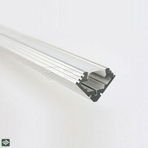 Extruded 6000 Series Aluminum <b>Square</b> Profile Lighting Housing with T3~T8 Temper and Bending Service for Transportation <b>Tools</b> - Product Image 1