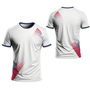 Camiseta Deportiva 2026, Estampada, Transpirable, de Secado Rápido, Cuello Redondo, para Hombre y Mujer, Estilo Holgado para Actividades al Aire Libre - Product Image 1