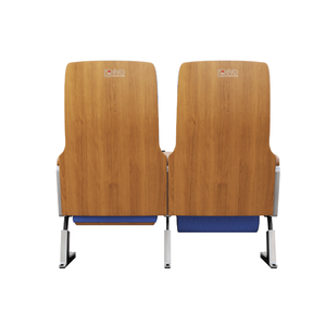 Chaise d'auditorium avec structure robuste et configuration fixe, adaptée aux salles de conférence, aux auditoriums et aux lieux publics - Product Image 4