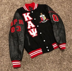Unisex Black for Heavyweight Leather Varsity Jacket with Letter Embroidery <b>Button</b> Closure Casual Style Regular Fit Winter Wear - Product Image 6