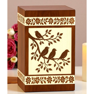 Custom Engraved Wooden Resin Urn <b>Box</b>: Pet/Human <b>Memorial</b> <b>Keepsake</b> urn <b>Memorial</b> <b>Keepsake</b> by AYAANS - Product Image 5