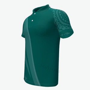 Chemise de golf haute qualité 2026 pour homme, personnalisable avec logo imprimé, séchage rapide, impression numérique unie, polyester/coton 200g, tenue d'équipe - Product Image 2