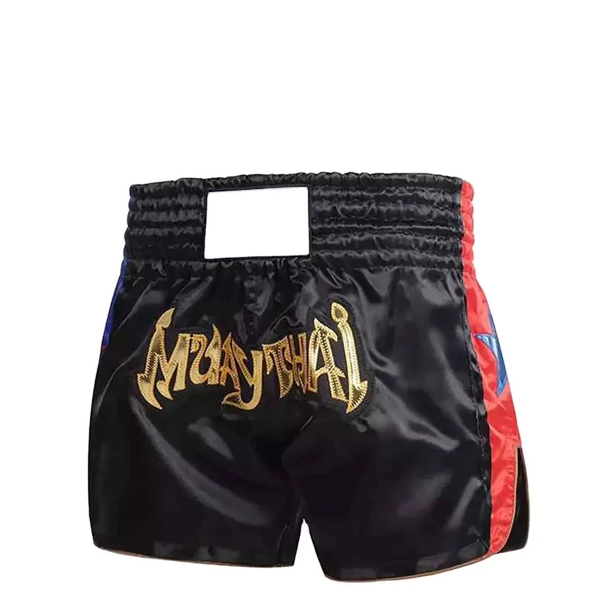 Pantaloncini Muay Thai da boxe con Logo personalizzato Mma da combattimento in Spandex di poliestere professionale all'ingrosso
