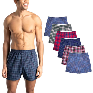 Ropa Interior Masculina, Calzoncillos Boxer de Algodón Elástico, Cintura Alta, Transpirables, Ecológicos, ARTIZ INTERNATIONAL, Calidad Premium, Uso Diario - Product Image 1
