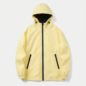 Custom Company Logo Windproof Hiking Coat Hooded Outdoor <b>Waterproof</b> Mesh Lining Lightweight Softshell Polyester Unisex <b>Winter</b> - Product Image 6