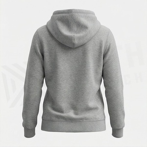 Sudadera con Capucha de Algodón para Mujer, Bordado Personalizado, Hombros Caídos, Cuello Redondo, Ropa de Invierno, Color Personalizado - Product Image 2