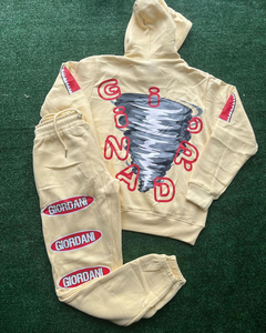 ชุดจ็อกเกอร์ผ้าฝ้าย 100% พิมพ์ลายสตรีทแวร์สีพื้นหนานุ่มมีฮู้ดแฟชั่นสำหรับผู้ชายมาใหม่ - Product Image 6