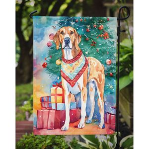 Coonhound ธงตกแต่งสวนคริสต์มาสแบบอเมริกันหลากสีธงกล่องจดหมายสำหรับลานงานศิลปะสำหรับลานสนามหญ้า - Product Image 3