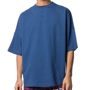 T-shirt personnalisé 2026 de haute qualité avec impression DTG, en coton pour homme, col rond, impression en mousse et logo, t-shirt uni pour l'été - Product Image 1