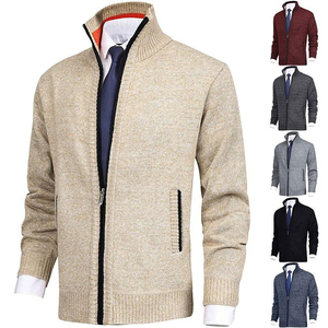 Ventes en gros de pulls décontractés pour hommes de haute qualité, pulls à fermeture éclair intégrale pour hommes - Product Image 6