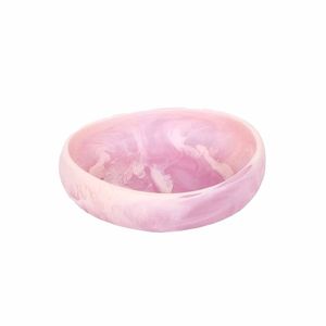 Bol rond rose en résine légère fait main, thème ange, NOUSHAD HANDICRAFTS, objet décoratif pour la maison - Product Image 1