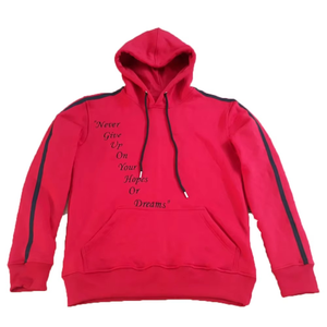 เสื้อฮู้ดดี้ปักลายตามสั่ง ผ้าโพลีเอสเตอร์/คอตตอนเนื้อหนา แบบสวมหัว ผ้าเฟรนช์เทอร์รี่ สำหรับฤดูหนาว ขายส่งแบบยูนิเซ็กซ์ - Product Image 4