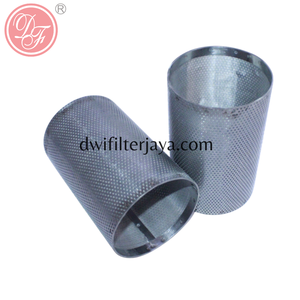Filtres cylindriques perforés sur mesure en acier inoxydable 304 316 pour la filtration des conduites - Product Image 1