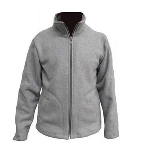 <b>White</b> <b>fleece</b> jacket zipper Stand collar winter coat Thick sherpa lining jacket Loose fit casual wear - Product Image 5