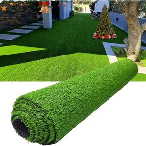 Professional Large Outdoor Artificial Turf Carpet for Dogs and Pets Terrace Pet Lawn with Drainage Holes 3.28FT - Product Image 5
