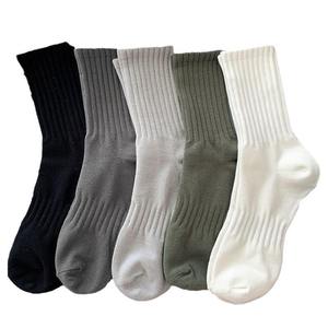 Mens Youth <b>No</b> <b>Show</b> Cotton Basketball Athletic <b>Socks</b> Solid Color Comfortable Sporty Style for Horse Riding & Tennis - Product Image 6