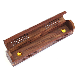 Homemade Wood <b>Incense</b> Burner Stand Tray With Wood Finished For Home Decor Aromatic Wax Plug for Aromas and <b>Incense</b> <b>Stick</b> <b>Holder</b> - Product Image 2