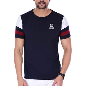 Camisetas para hombre con MOQ bajo, camisetas de color sólido para hombre, camisetas personalizadas con tu propio diseño para venta en línea. - Product Image 1