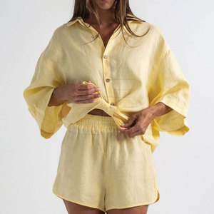 Ensemble Short d'Été Premium 2026 pour Femme – Tenue Décontractée Moderne en Tissu Doux et Confortable - Product Image 2