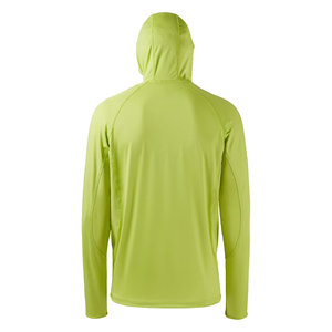 Camisa de Pesca con Capucha Amarillo Neón con Máscara Facial Protección Solar UPF 50 - Product Image 2