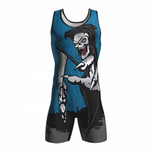 Combinaison de lutte unisexe personnalisable de haute qualité, options grandes tailles, motifs imprimés, vente en gros pour vêtements d'arts martiaux - Product Image 3