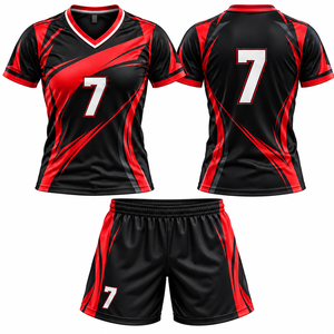 Fabricante de Uniformes de Voleibol al por Mayor, Conjunto de Camiseta y Pantalones Cortos Personalizados para Equipos, Ropa Deportiva de Alto Rendimiento para Clubes, UNISEX - Product Image 6