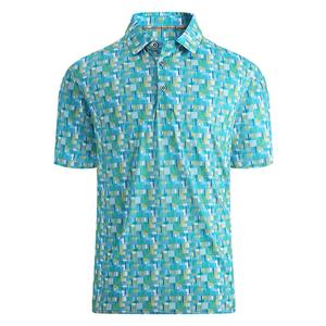 Polo décontracté sportif pour homme en coton 100% de haute qualité, tissu polaire tricoté à manches courtes, anti-plis, séchage rapide, vente en gros - Product Image 5