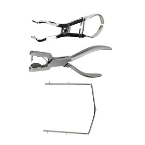 Instruments professionnels de barrage en caoutchouc pour traitement dentaire, en acier inoxydable, réutilisables, de précision, vente en gros usine - Product Image 1