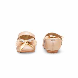 Escarpins fantaisie dorés pour fille KD2260 - Product Image 2