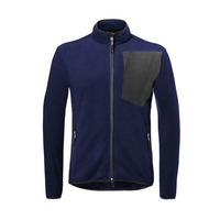 Veste d'hiver décontractée à capuche pour l'extérieur, fermeture éclair frontale, séchage rapide, doublure polaire tissée, respirante, imperméable, coupe-vent, extensible, coupe régulière