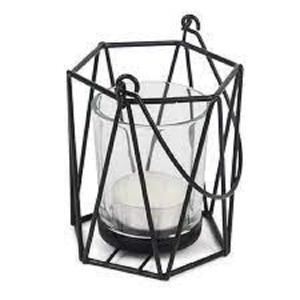 El más nuevo diseño de Metal dorado, portavelas de cristal geométrico, portavelas de cristal decorado, candelabro de diseñador hecho a mano, elegancia - Product Image 5