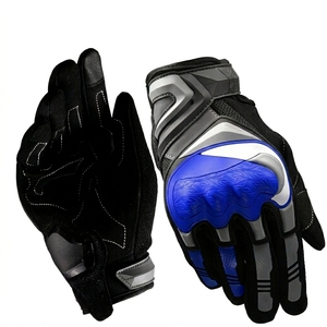 Gants de moto OEM pour course, compatibles écran tactile, à doigts entiers, avec protection des articulations - Product Image 4