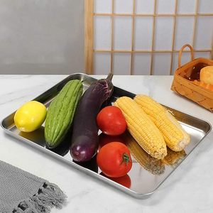 Saleem internaational iron <b>tray</b> <b>set</b> of 4 stainless steel <b>tray</b> - Product Image 5