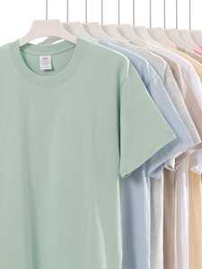 T-shirt da uomo girocollo in cotone 100% pesante, 150 grammi, vestibilità regular, stampa lettere, spalle <span class=keywords><strong>larghe</strong></span>, colore bianco, in velluto a coste, marca USA - Product Image 2