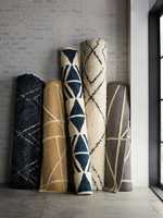 Maßgefertigter 100% Woll-Handgetufteter Läufer Teppich Modern LUXURIÖS Designt Indischer Lieferant INDISCHE TEXTILE Umweltfreundlich H/L