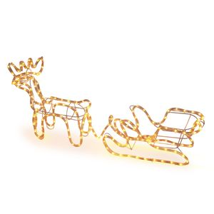 Tube LED Arc-en-ciel 8m 120*25*45cm 30V 2.7W 192 Lumières Gonflable pour Décorations Extérieures de Jardin, Fêtes, Cerf, Neige, Voiture - Product Image 2