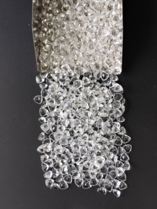 Topaze blanche naturelle 4,5 mm, taille triligne, qualité supérieure, pierre précieuse en vrac pour la fabrication de bijoux - Product Image 5
